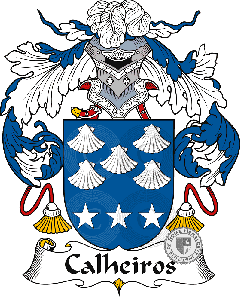 Escudo de la familia Calheiros