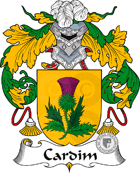 Coat of arms of family Cardim