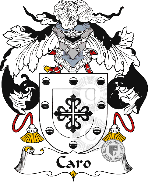 Wappen der Familie Caro