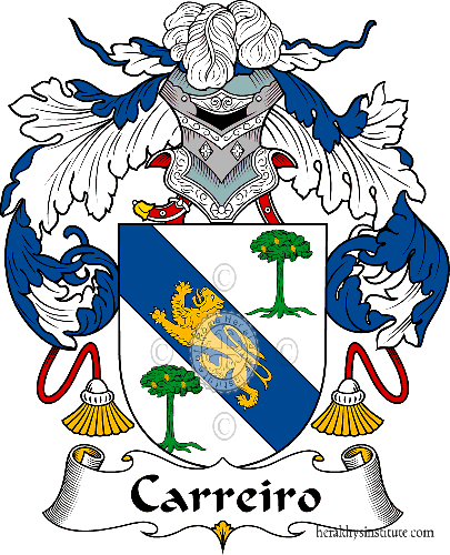 Coat of arms of family Carreiro