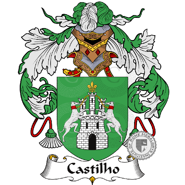 Coat of arms of family Castilho