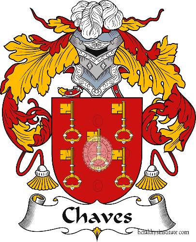 Coat of arms of family Chaves
