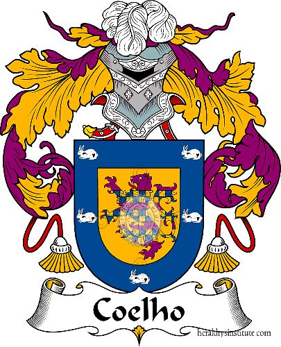 Coat of arms of family Coelho