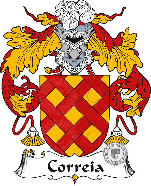 Coat of arms of family Correia