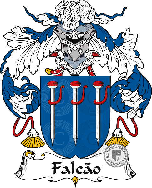 Coat of arms of family Falcão