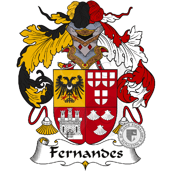 Coat of arms of family Fernandes