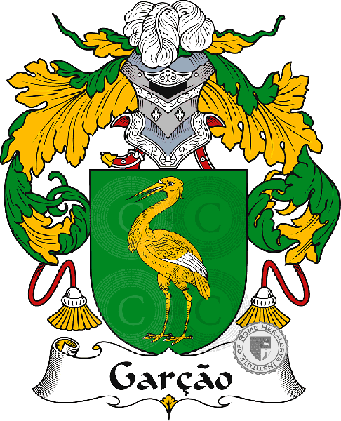 Coat of arms of family Garção
