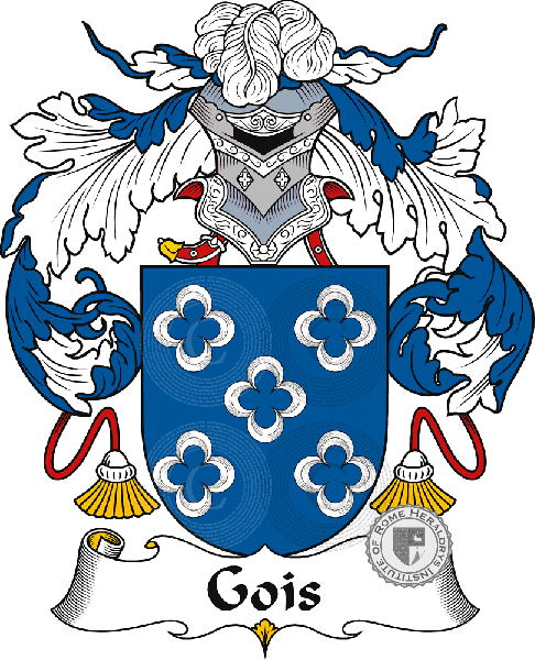 Coat of arms of family Gois