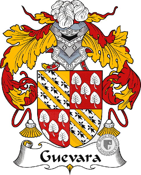 Coat of arms of family Guevara