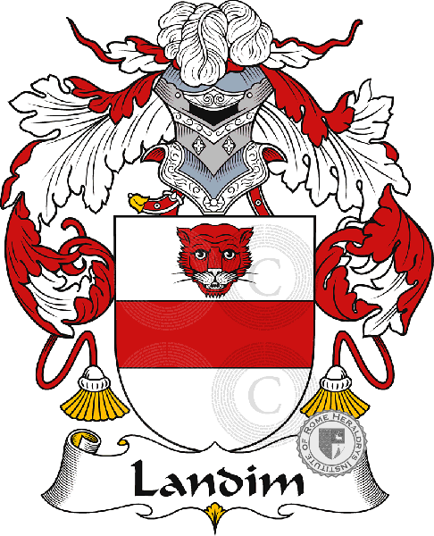 Escudo de la familia Landim