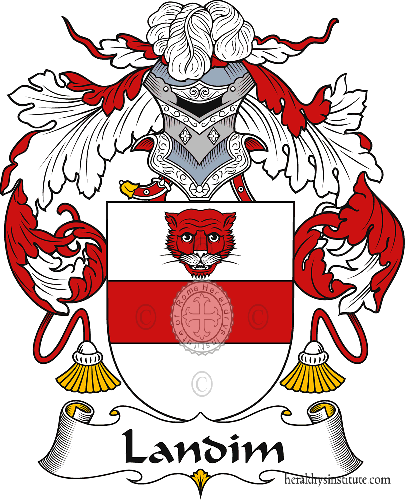 Escudo de la familia Landim