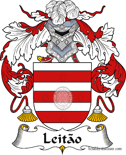 Coat of arms of family Leitão