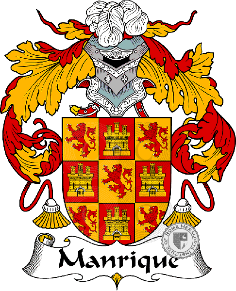 Coat of arms of family Manrique