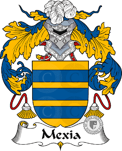 Coat of arms of family Mexia