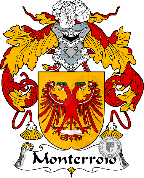 Coat of arms of family Monterroio