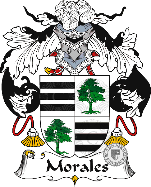 Coat of arms of family Morales