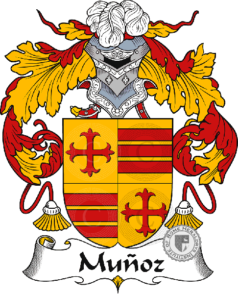 Coat of arms of family Munoz