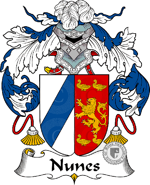 Escudo de la familia Nunes