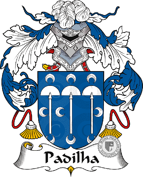Coat of arms of family Padilha
