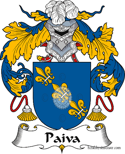 Coat of arms of family Paiva