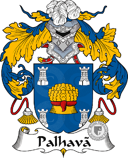 Coat of arms of family Palhavã