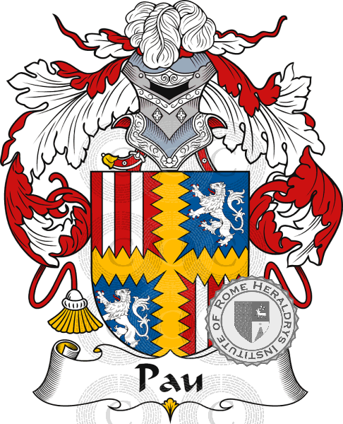 Escudo de la familia Pau