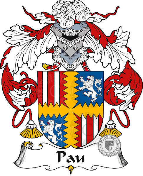 Wappen der Familie Pau