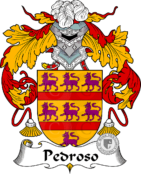 Coat of arms of family Pedroso