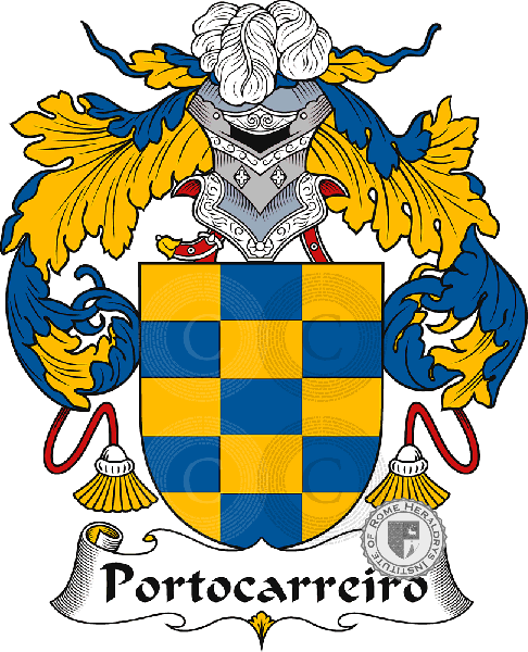 Wappen der Familie Portocarreiro