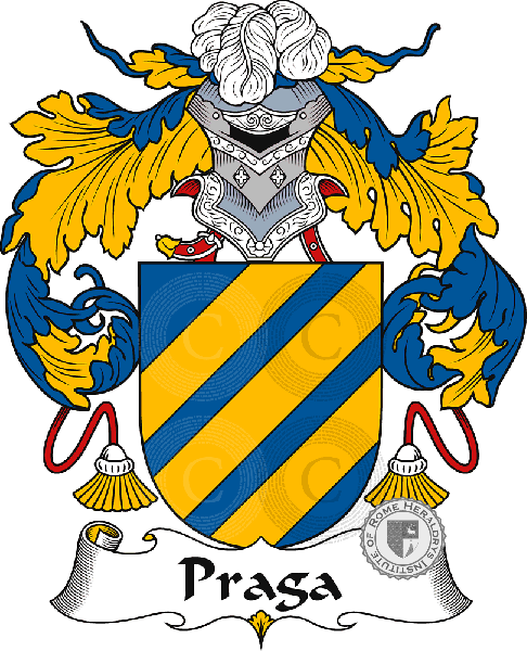 Wappen der Familie Praga