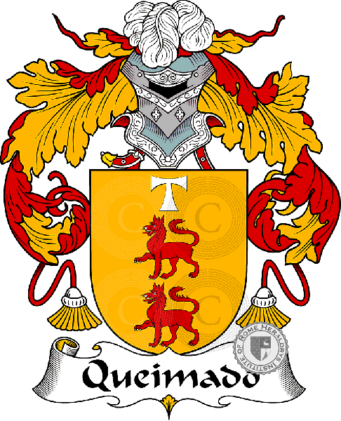 Coat of arms of family Queimado
