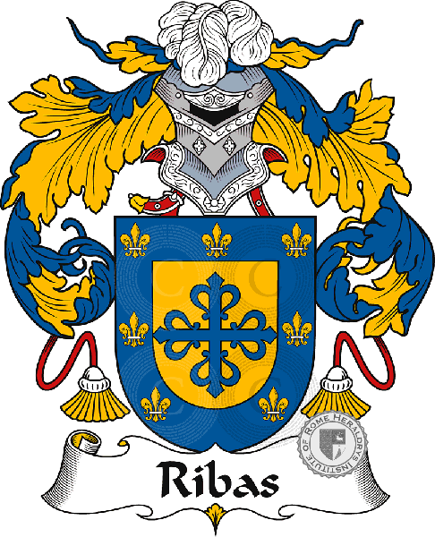 Coat of arms of family Ribas
