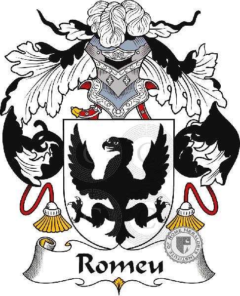 Coat of arms of family Romeu