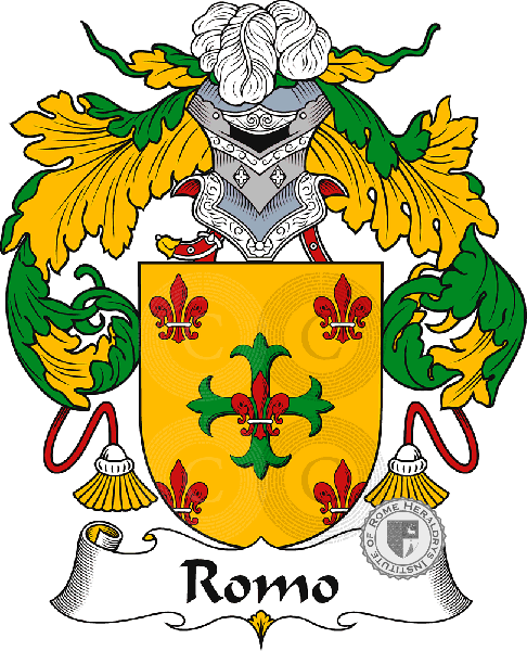 Wappen der Familie Romo