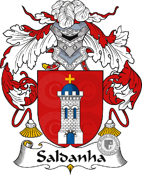 Coat of arms of family Saldanha