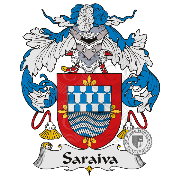 Coat of arms of family Saraiva