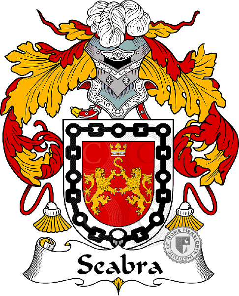 Coat of arms of family Seabra