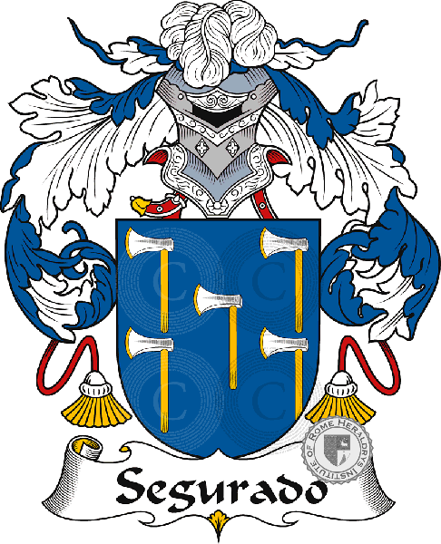 Coat of arms of family Segurado