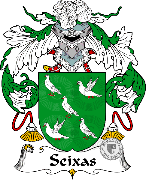 Coat of arms of family Seixas