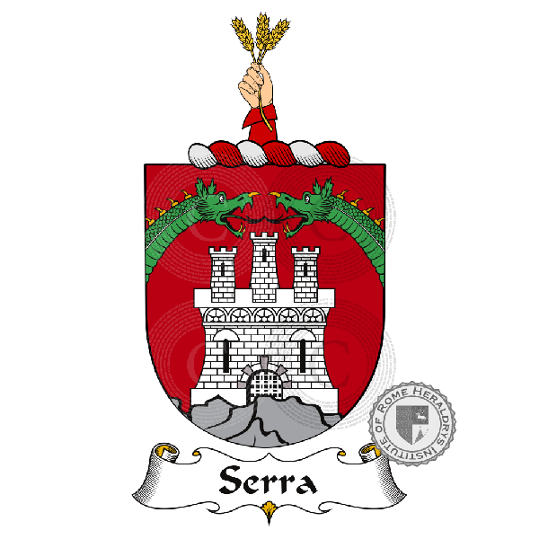 Wappen der Familie Serra