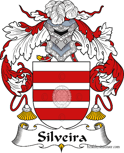 Coat of arms of family Silveira
