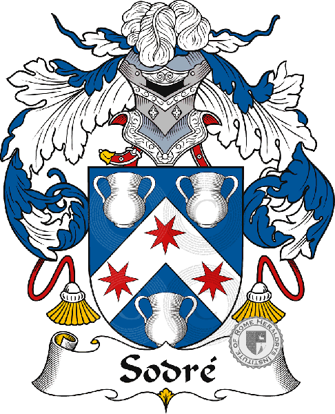 Coat of arms of family Sodré