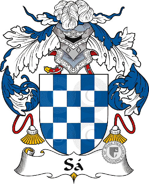 Coat of arms of family Sá