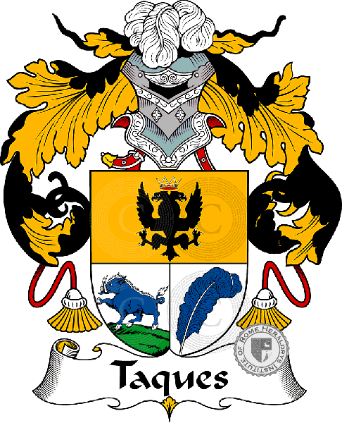 Coat of arms of family Taques