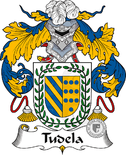 Coat of arms of family Tudela