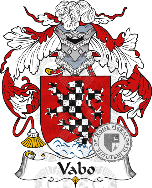 Wappen der Familie Vabo