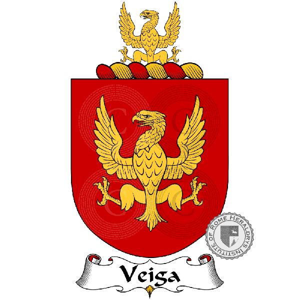 Coat of arms of family Veiga