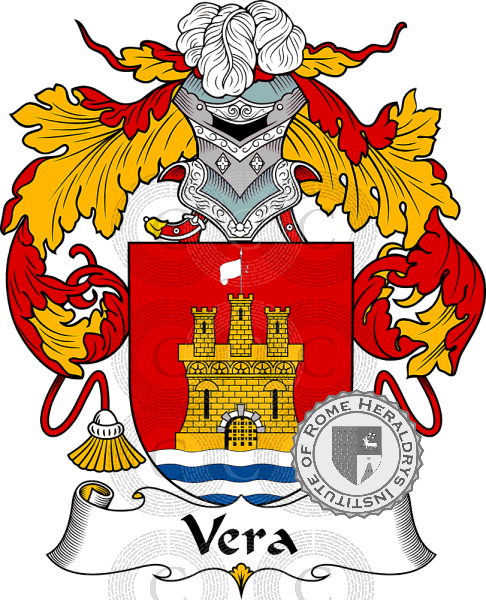 Coat of arms of family Vera