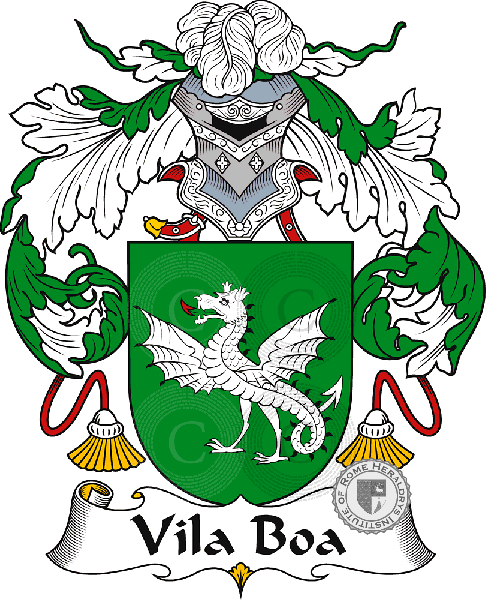 Coat of arms of family Vila Boa