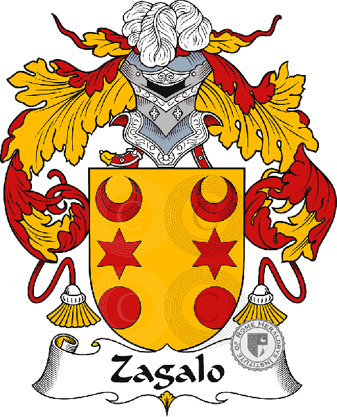Coat of arms of family Zagalo